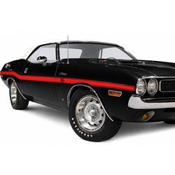 Summit Racing™ Stencil and Stripe Kits for 1970 CHALLENGER - SUM-RP80005-RED