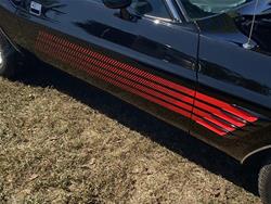 Summit Racing™ Stencil and Stripe Kits for 1972 CHALLENGER - SUM-RP80019-RED