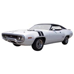Summit Racing™ Stencil and Stripe Kits for 1971 GTX - SUM-RP80037-BLK