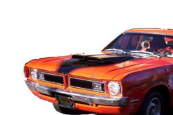 Summit Racing™ Stencil and Stripe Kits for 1971-1972 DART - SUM-RP80044-BLK