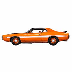 Summit Racing™ Stencil and Stripe Kits for 1973-1974 CHARGER - SUM-RP80062-WHT