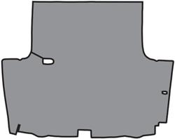 Summit Racing™ Trunk Mats for 1967-1969 BARRACUDA - SUM-RP80303
