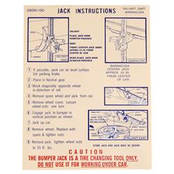 Summit Racing Equipment® Restoration Decals for 1968-1969 BARRACUDA, DART, VALIANT - SUM-RP80397