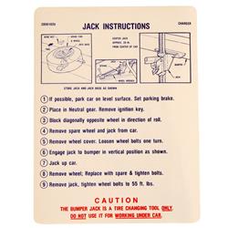 Summit Racing Equipment® Restoration Decals for 1969 CHARGER - SUM-RP80398