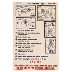 Summit Racing Equipment® Restoration Decals SUM-RP80400