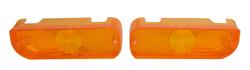 Summit Racing™ Park Light Lenses for 1968-1969 GTX, ROAD RUNNER, SATELLITE - SUM-RP80596