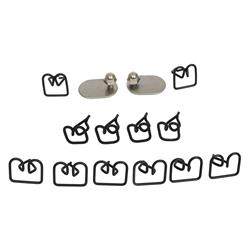 Summit Racing™ Restoration Body Molding Fasteners for 1969-1970 CHARGER - SUM-RP80617