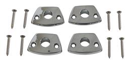 Summit Racing™ Restoration Headrest Post Bezels for 1968-1969 CHARGER, CORONET, DART - SUM-RP80642