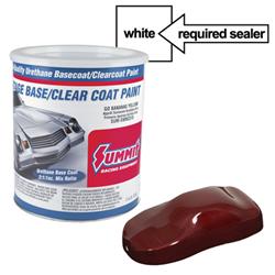 Summit Racing™ 2-Stage System - Base Coat 1 Gallon Gloss Red SUM-SWBC501-12