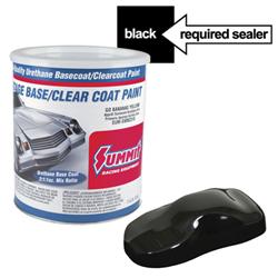 Summit Racing™ 2-Stage System - Base Coat 1 Gallon Gloss Black SUM-SWBC531-12