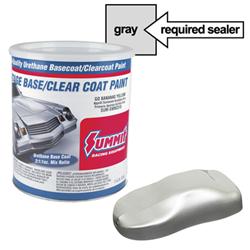Summit Racing™ 2-Stage System - Base Coat 1 Gallon Gloss Gray/Silver SUM-SWBC532-12