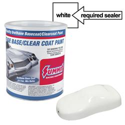 Summit Racing™ 2-Stage System - Base Coat 1 gallon Gloss White SUM-SWBC537-12