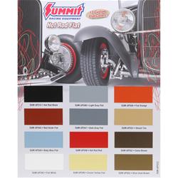 Summit Racing Sum Upfccc Summit Racing 1 Stage Flat Paint Chip Charts Summit Racing