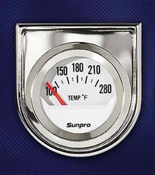 Sunpro CP8214 StyleLine Ammeter - Black Dial - Import It All