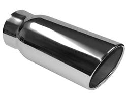 Silverline  Round, Natural 4 Inch Exhaust Tip SV5012SR
