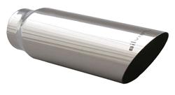 Silverline  Round, Polished 2.50 Inch Exhaust Tip TK4018S25