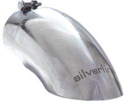 Silverline  Round, Polished 4 Inch Exhaust Tip TK5012TDB4