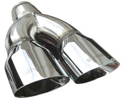 Silverline  Oval, Chrome 2.50 Inch Exhaust Tip TK7869C