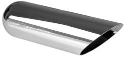 Silverline Xlerator  Round, Polished 2.50 Inch Exhaust Tip XSAC212