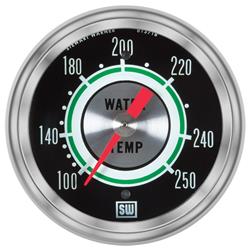 Stewart Warner Custom Deluxe Green Line Analog Gauges 692H72