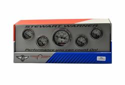 Stewart Warner Wings Analog Gauge Boxed Kits 82228