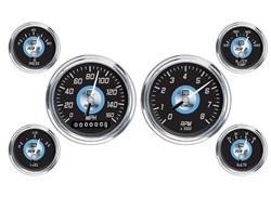 Stewart Warner Power Series Analog Gauge Kits 82247