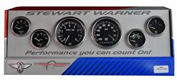 Stewart Warner Deluxe Series Analog Gauge Kits 82263