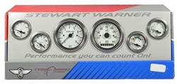 Stewart Warner Deluxe Series Analog Gauge Kits 82266