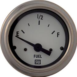 Stewart Warner Deluxe Series Gauges 82303-WHT