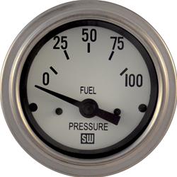 Stewart Warner Deluxe Series Gauges 82436-WHT