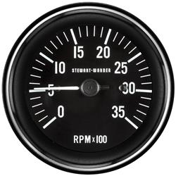 Stewart Warner Heavy-Duty Series Tachometers 82619