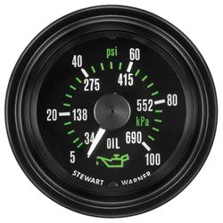 Stewart Warner Heavy-Duty Series Analog Gauges 82741