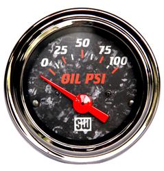 Stewart Warner Forged Carbon Series Gauges 838474