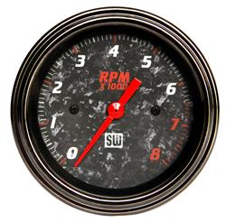 Stewart Warner Forged Carbon Series Gauges 838478