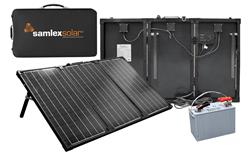 Samlex Solar Portable and Foldable Solar Battery Charging Kits MSK-135