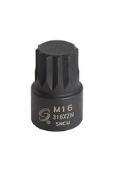 Sunex Tools Stubby Triple Square Bit Impact Sockets 316XZN