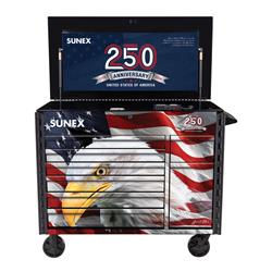 Sunex Tools JUIC'D Box 7-Drawer Powered Carts 8065PCBKUSA