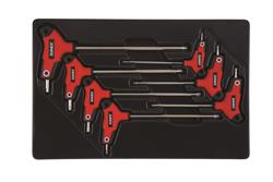 Sunex Tools 7-Piece T-Handle Star Hex Key Wrench Sets 9857T