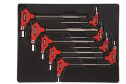 Sunex Tools 9-Piece T-Handle Hex Key Wrench Sets 9859
