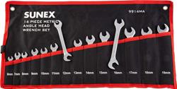Sunex Tools Angle Head Wrenches 9914MA