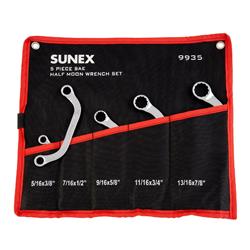 Sunex Tools Half-Moon Wrenches 9935