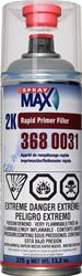 SprayMax 2K Rapid Filler Primer 13.2 oz. Flat Gray/Silver 3680031-6