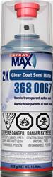 SprayMax 2K Matte Clear Coat 11.4 oz. Satin Clear 3680067