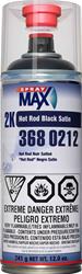 SprayMax 2K Hot Rod Black Paint 12 oz. Satin Black 3680212