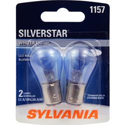 Sylvania Lighting SilverStar Incandescent Light Bulbs 1157ST.BP2