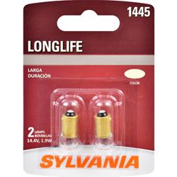 Sylvania Lighting Long Life Incandescent Light Bulbs 1445LL.BP2