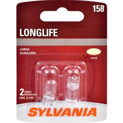 Sylvania Lighting Long Life Incandescent Light Bulbs 158LL.BP2