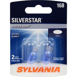 Sylvania Lighting SilverStar Incandescent Light Bulbs 168ST.BP2