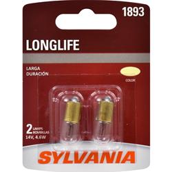 Sylvania Lighting Long Life Incandescent Light Bulbs 1893LL.BP2