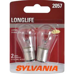 Sylvania Lighting Long Life Incandescent Light Bulbs 2057LL.BP2